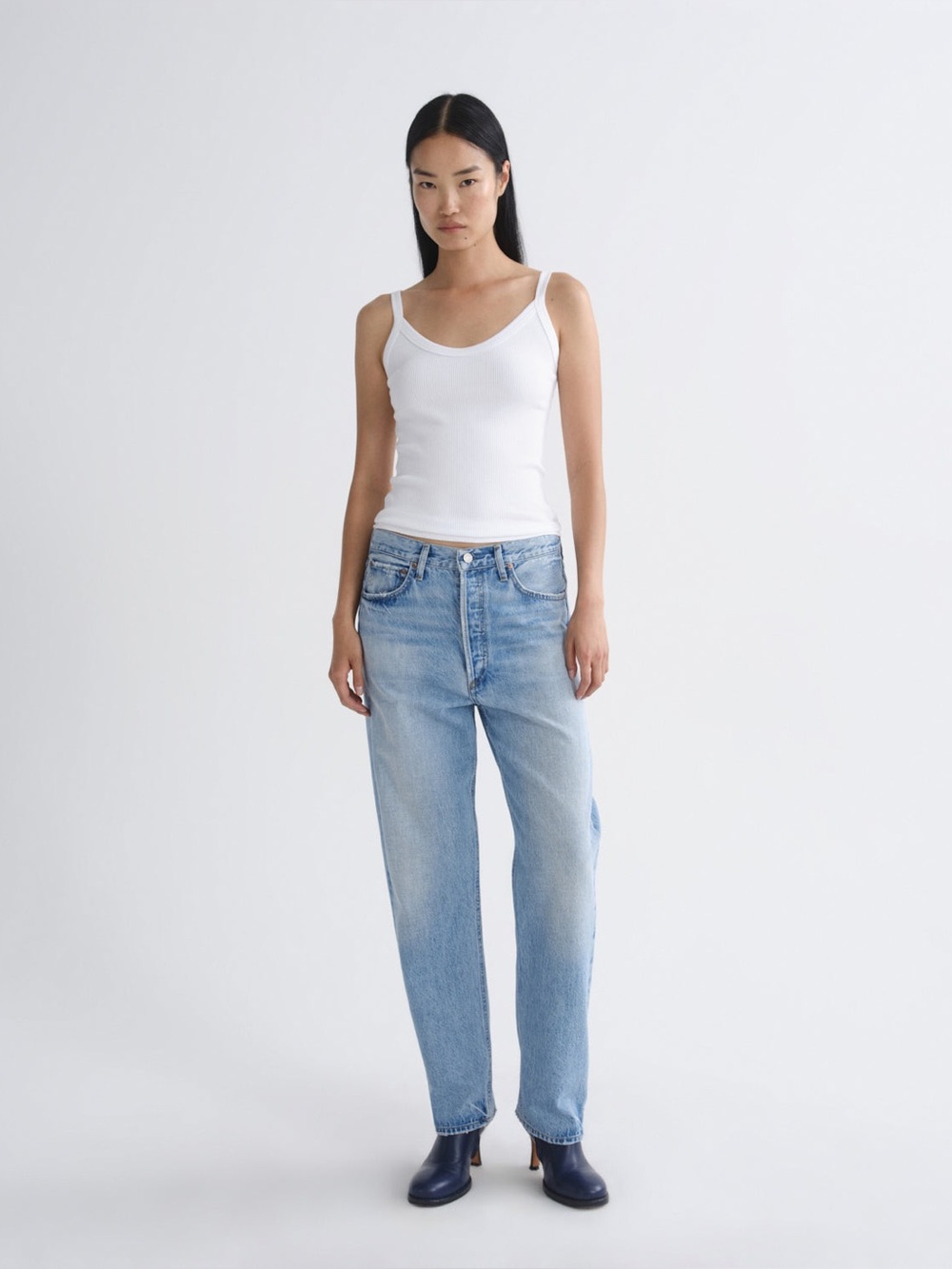 AGOLDE 90'S JEAN MID RISE STRAIGHT